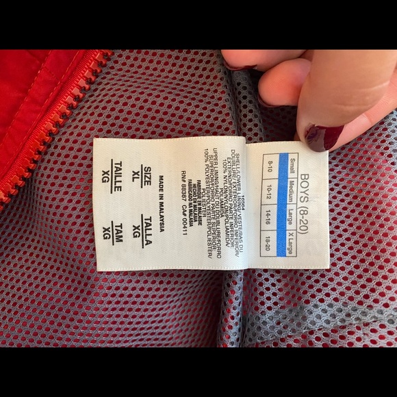 Adidas Boys Hooded Windbreaker Zip Up - Picture 5 of 5